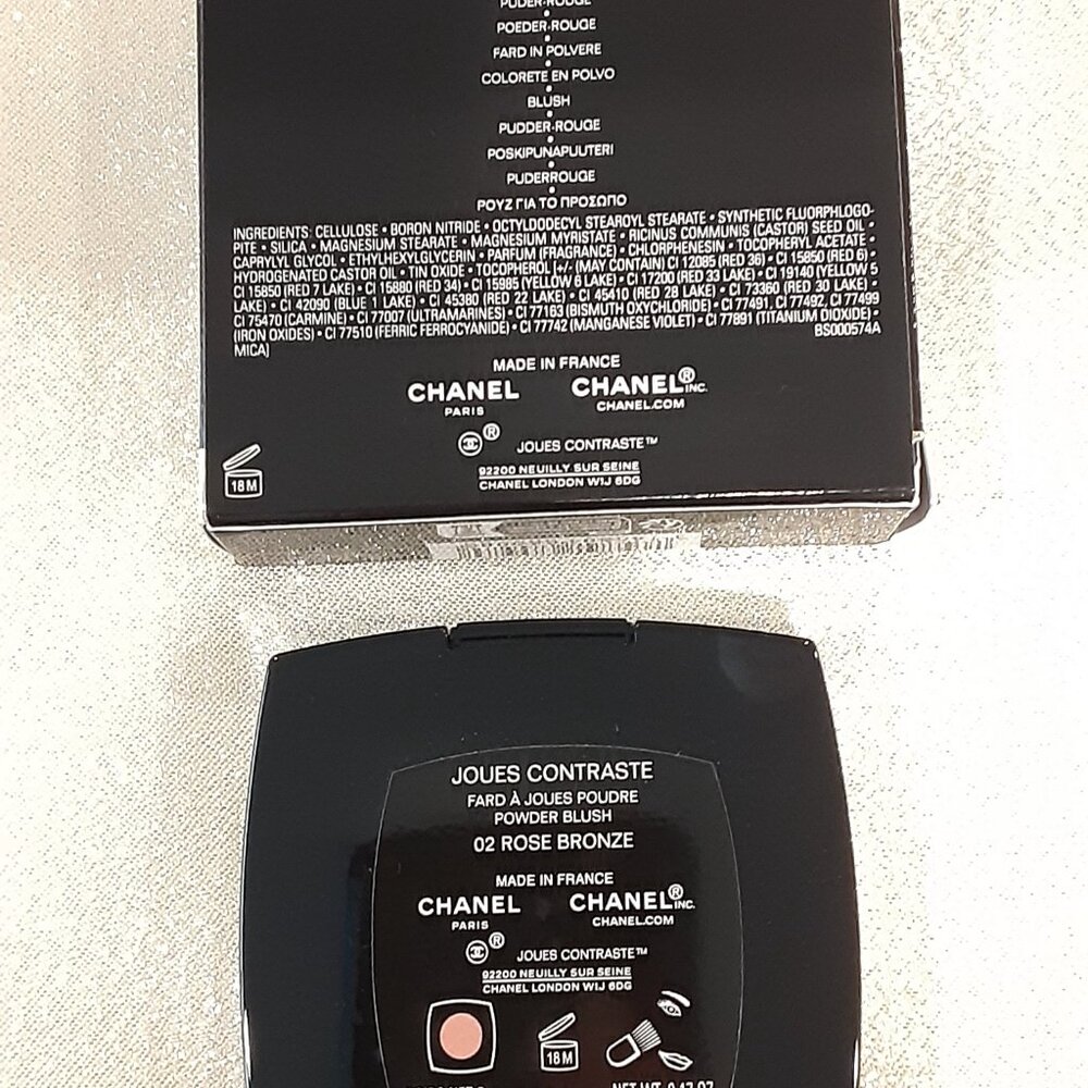 CHANEL JOUES CONTRASTE Powder Blush- Rose Bronze - Picture 5 of 7
